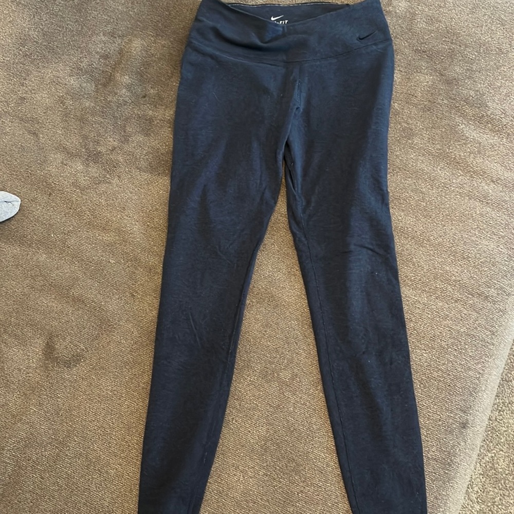 Heathered Blue, Nike leggings